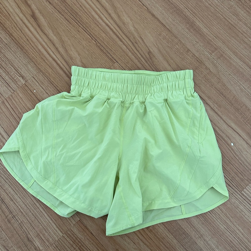 Yellow lululemon shorts!